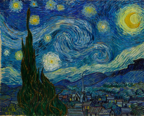Van Gogh  Starry night 0121012g